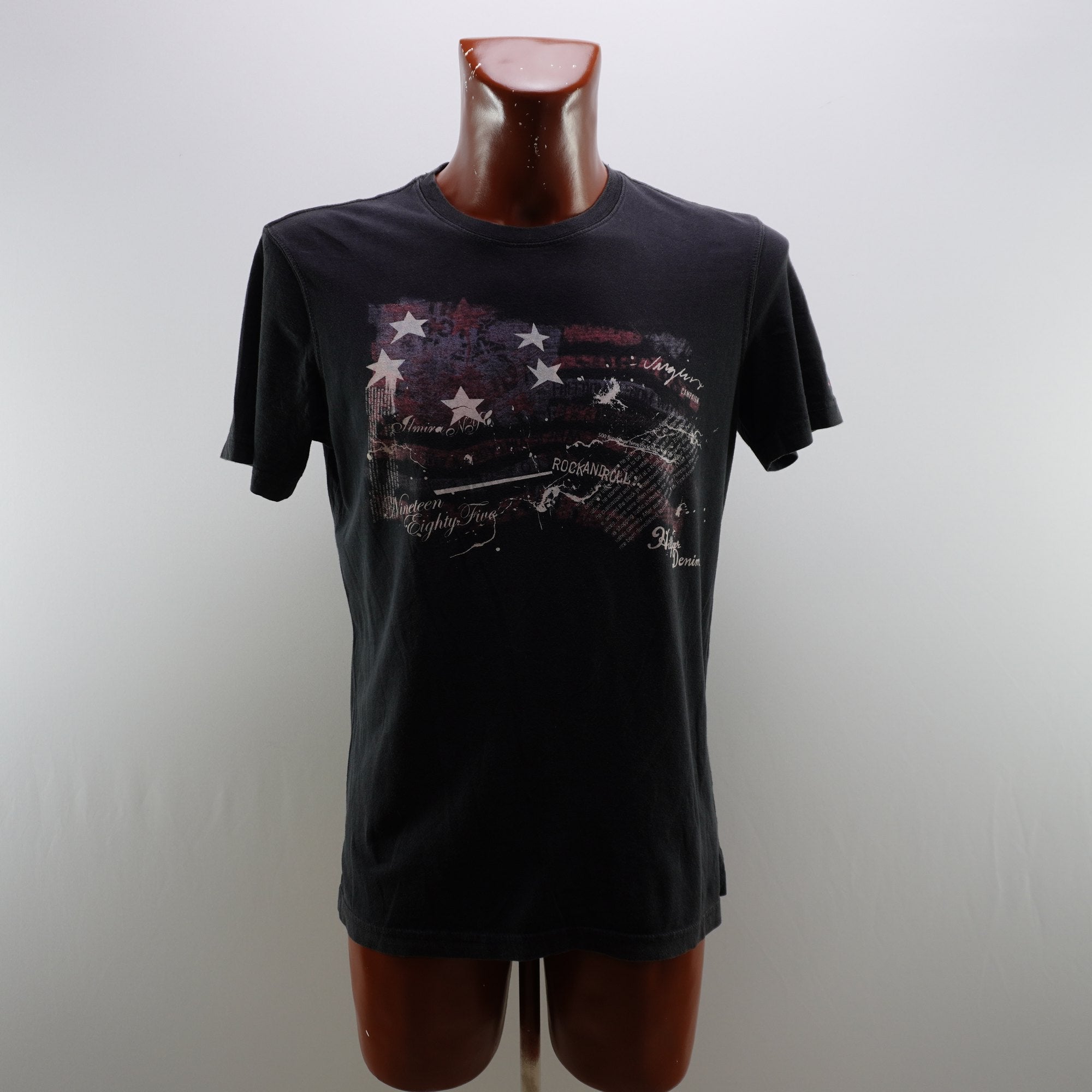 Camiseta Tommy Hilfiger para Hombre Usada - Negra, M