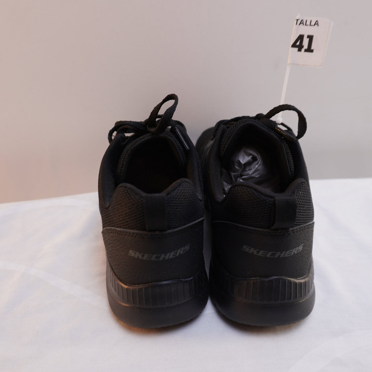 Zapatillas Skechers para Mujer Usadas - Negro, 41