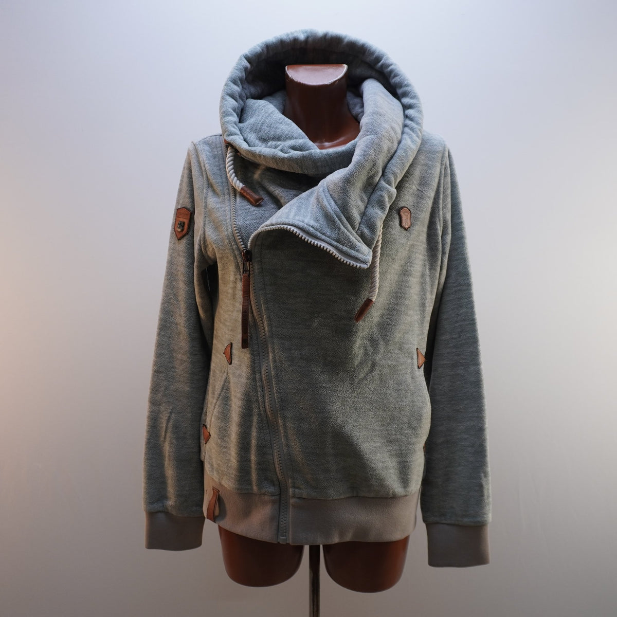 Sudadera con Capucha Naketano para Mujer Usada - Gris, L