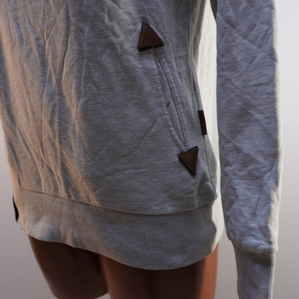 Sudadera con Capucha Naketano para Mujer Usada - Gris, M
