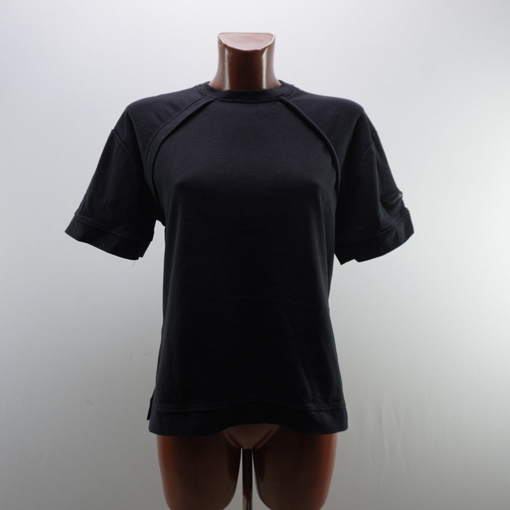 Camiseta de Manga Corta Zara para Mujer Usada - Negro, S