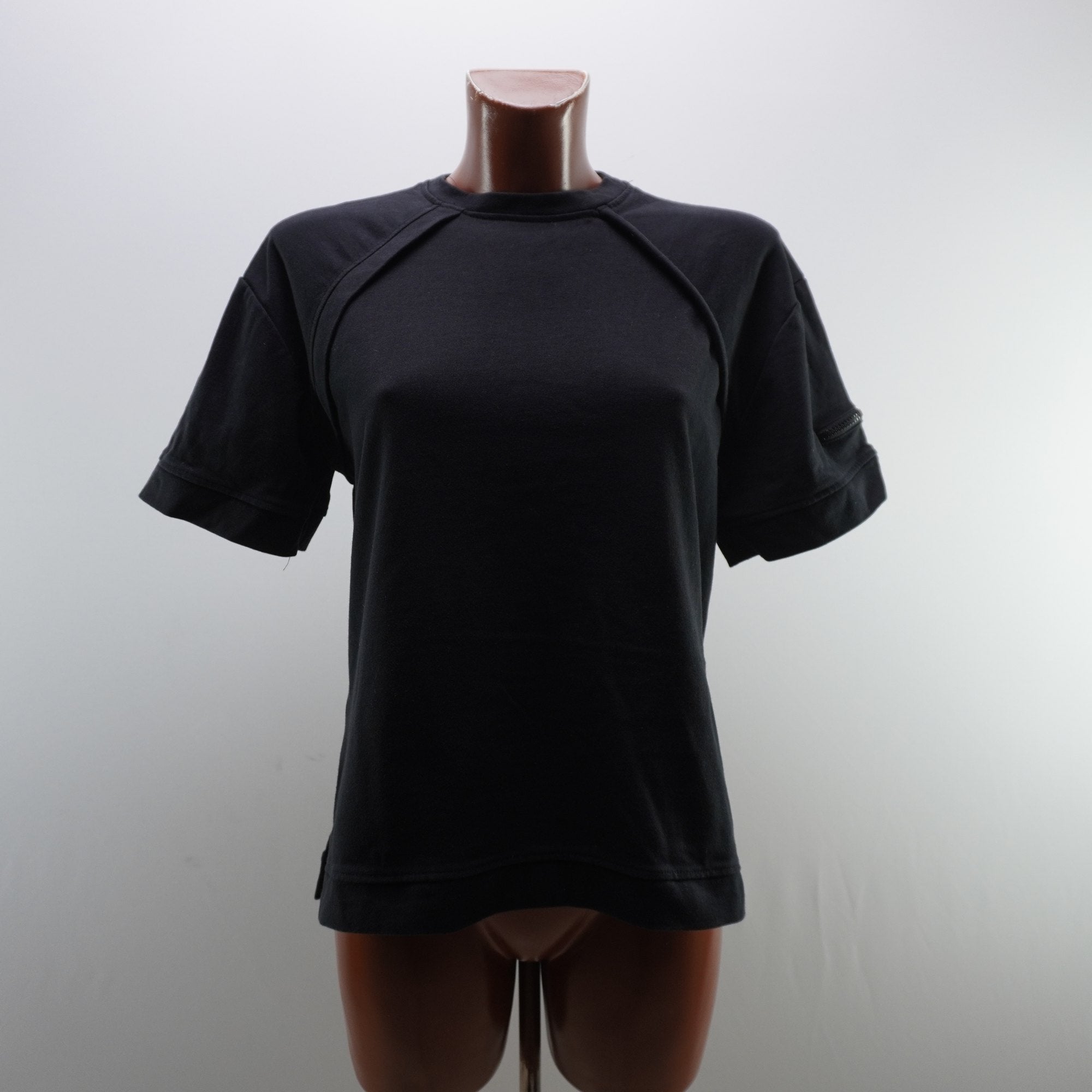 Camiseta de Manga Corta Zara para Mujer Usada - Negro, S