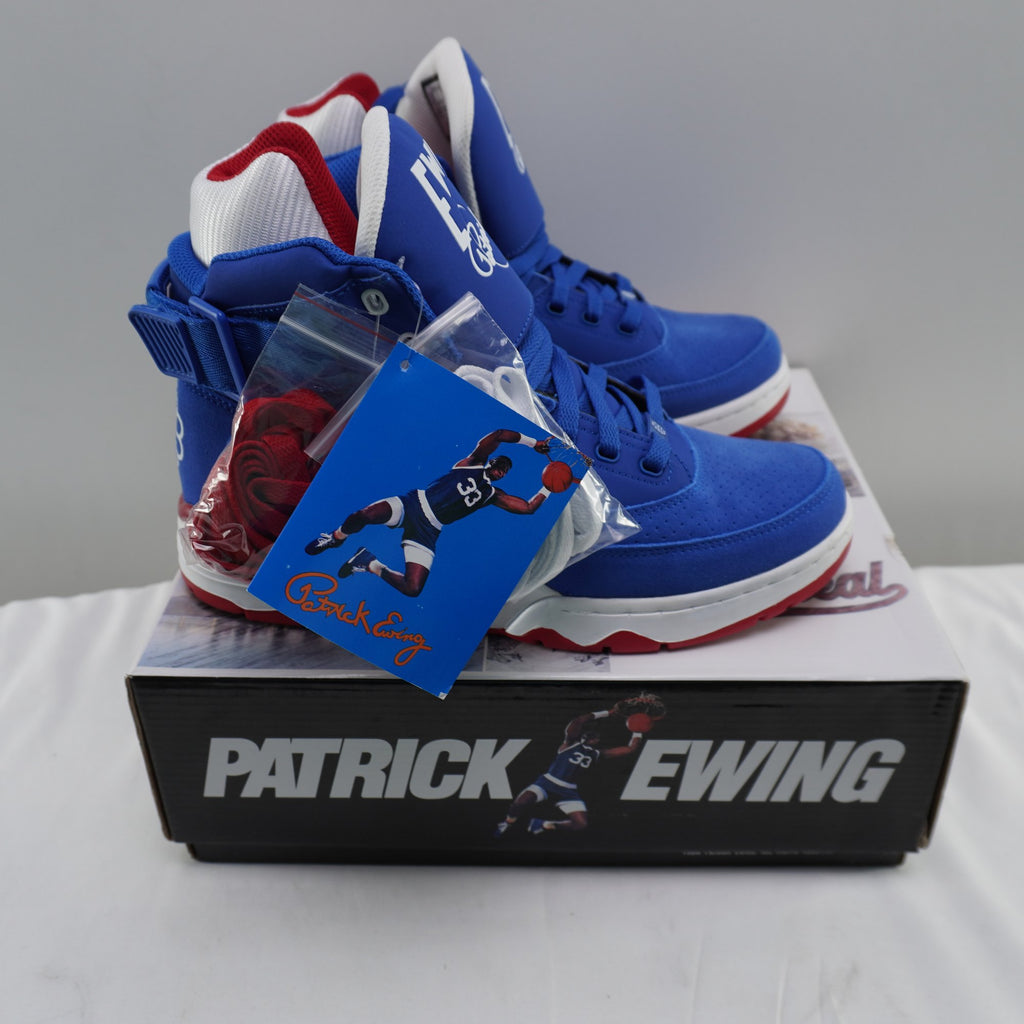 Zapatillas Patrick Ewing 33 para Hombre Usadas - Azul, Talla 43