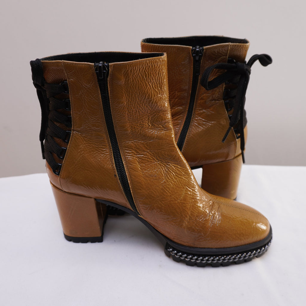 Botas Jeannot para Mujer Usadas - Marrón, Talla 38