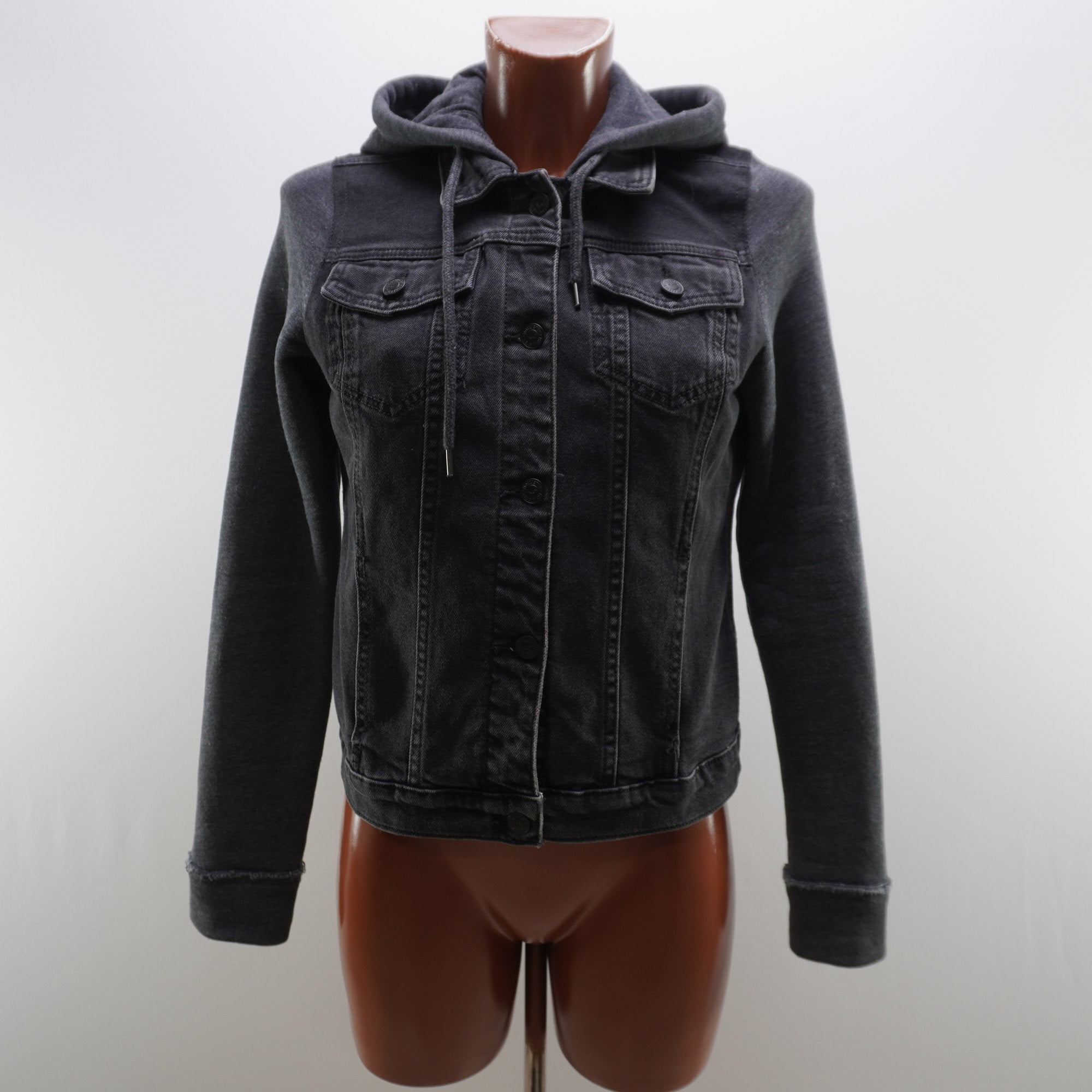 Cazadora Vaquera Hollister para Mujer Usada - Azul Marino, M