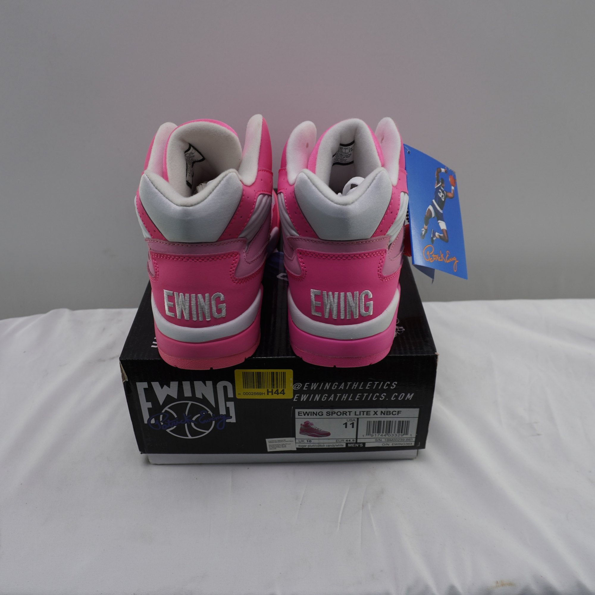 Zapatillas Patrick Ewing 33 para Hombre - Rosa, Talla 44.5, Usadas en Buen Estado