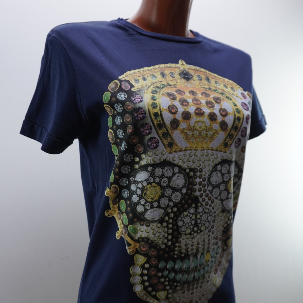 Camiseta de Manga Corta Antony Morato para Mujer Usada - Azul, S