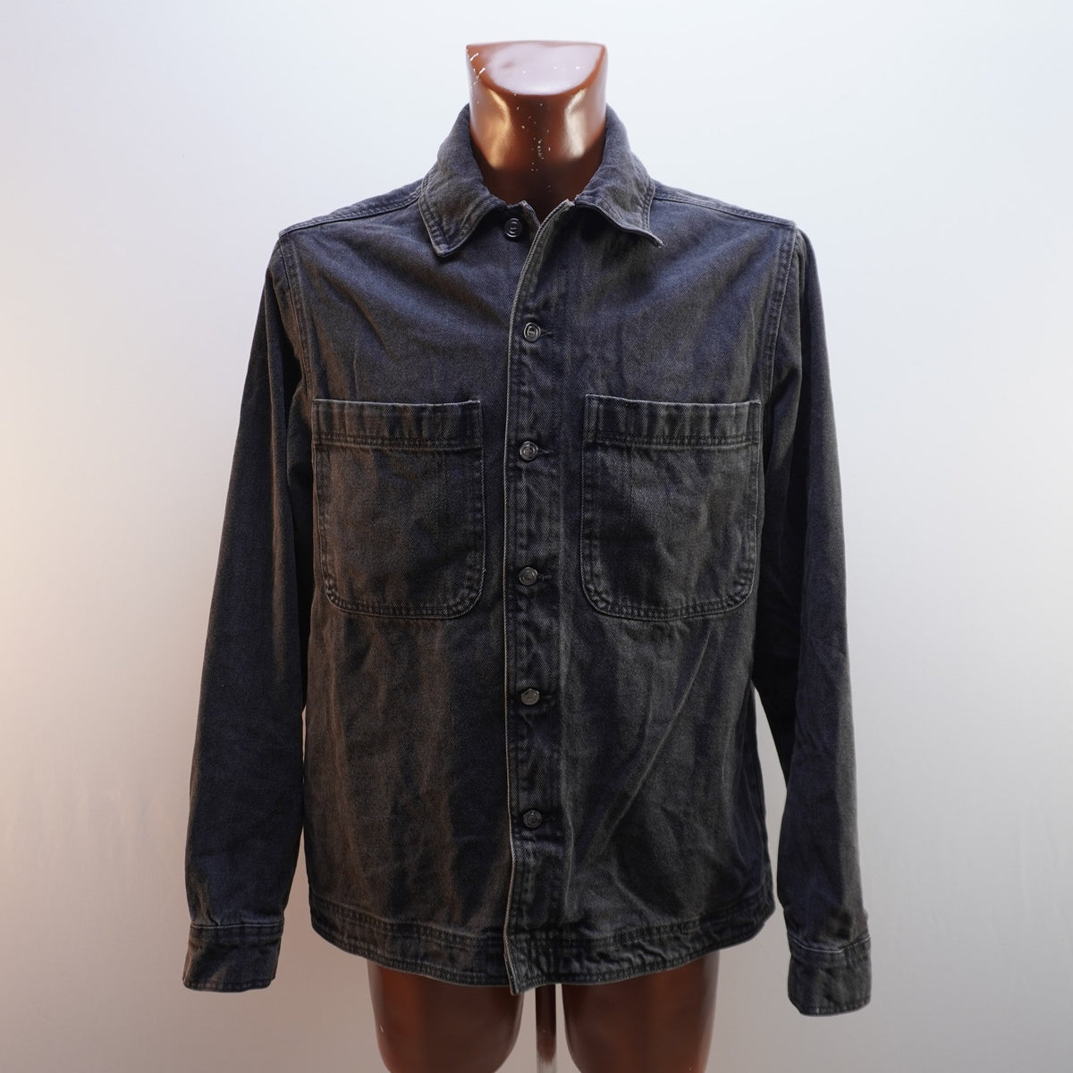 Cazadora Vaquera Reiss para Hombre Usada - Negra, XL