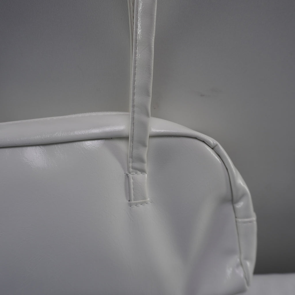 Bolso Baguette Blanco para Mujer Nuevo con Etiquetas