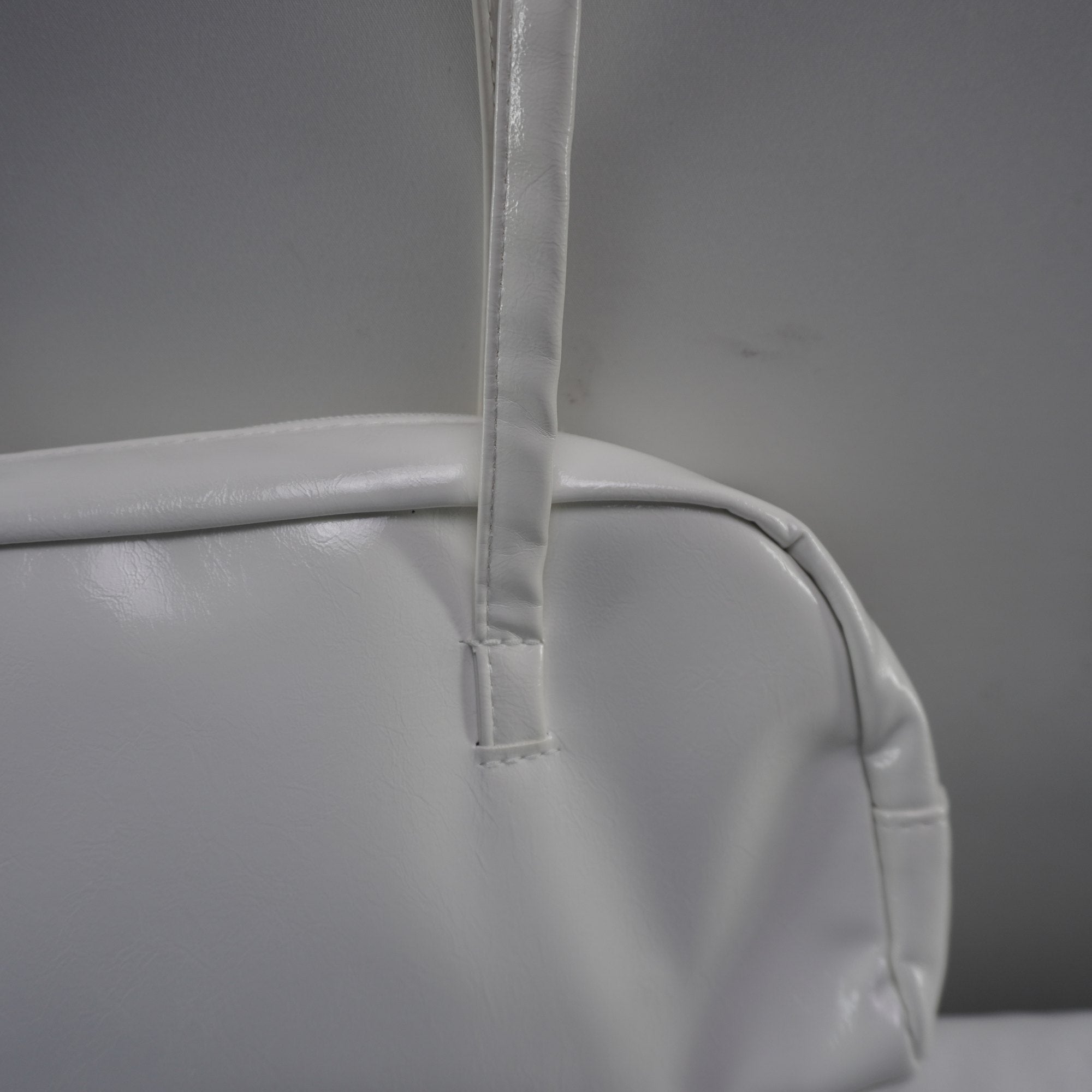 Bolso Baguette Blanco para Mujer Nuevo con Etiquetas