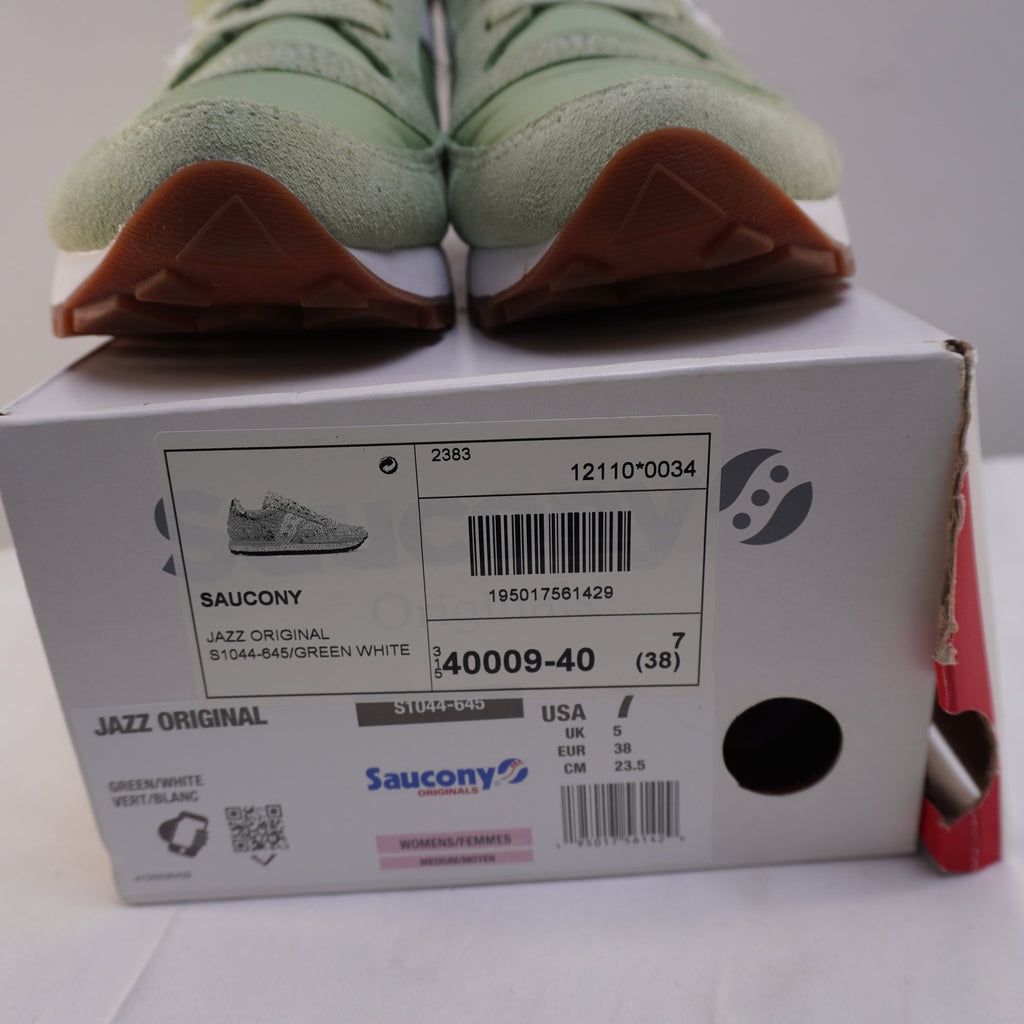 Zapatillas Saucony para Mujer Usadas - Verde, Talla 38