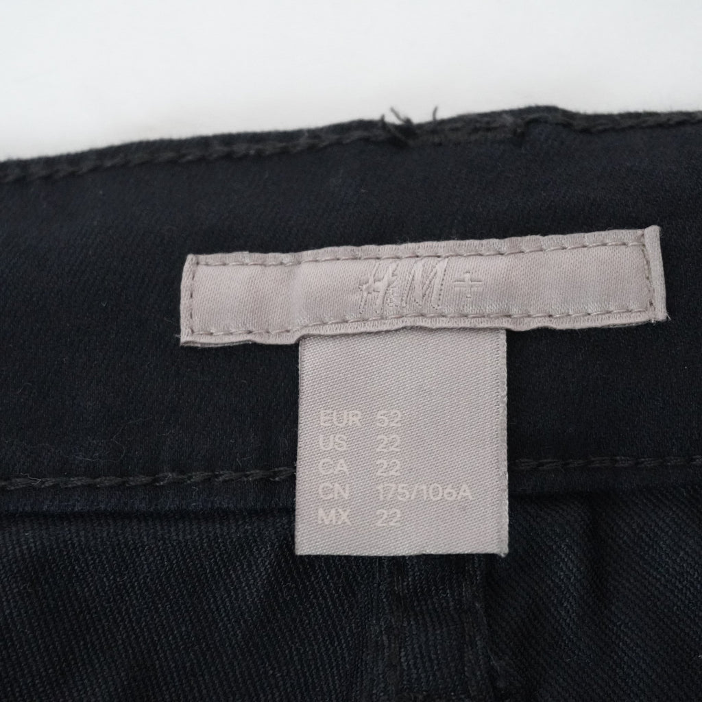 Pantalones Cortos Vaqueros H&M para Mujer Usados - Negro, 4XL