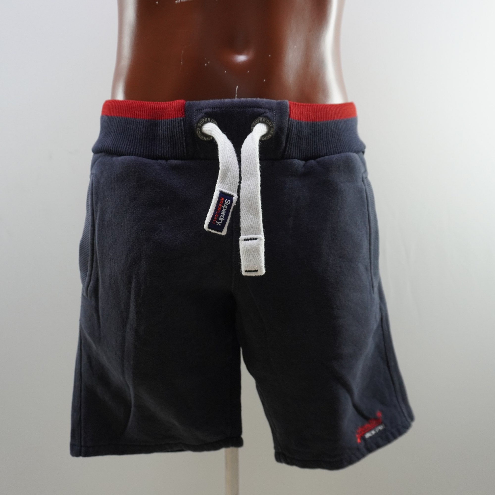 Bermudas Superdry para Hombre Usadas - Azul Marino, S