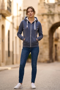 Sudadera con Capucha Superdry para Mujer Usada - Azul, S