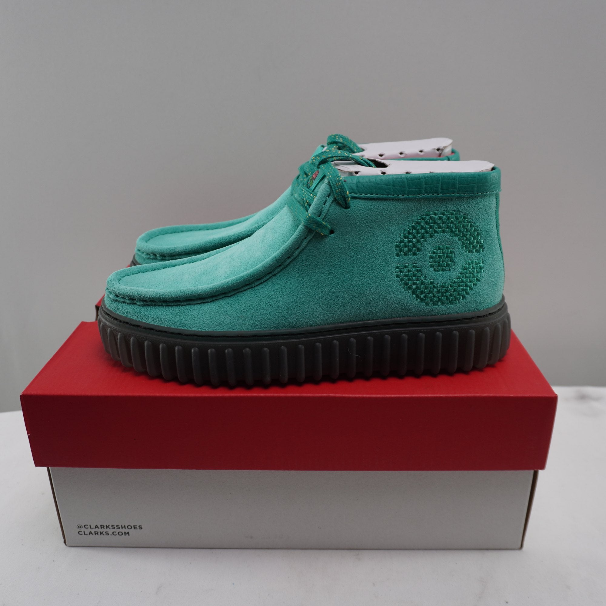 Zapatillas Clarks para Mujer Usadas - Verde, Talla 36