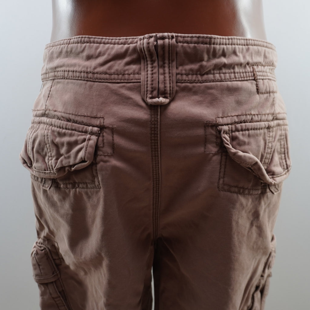 Pantalones Cortos Cargo Fat Face para Hombre - Marrón, XL, Usados en Muy Buen Estado