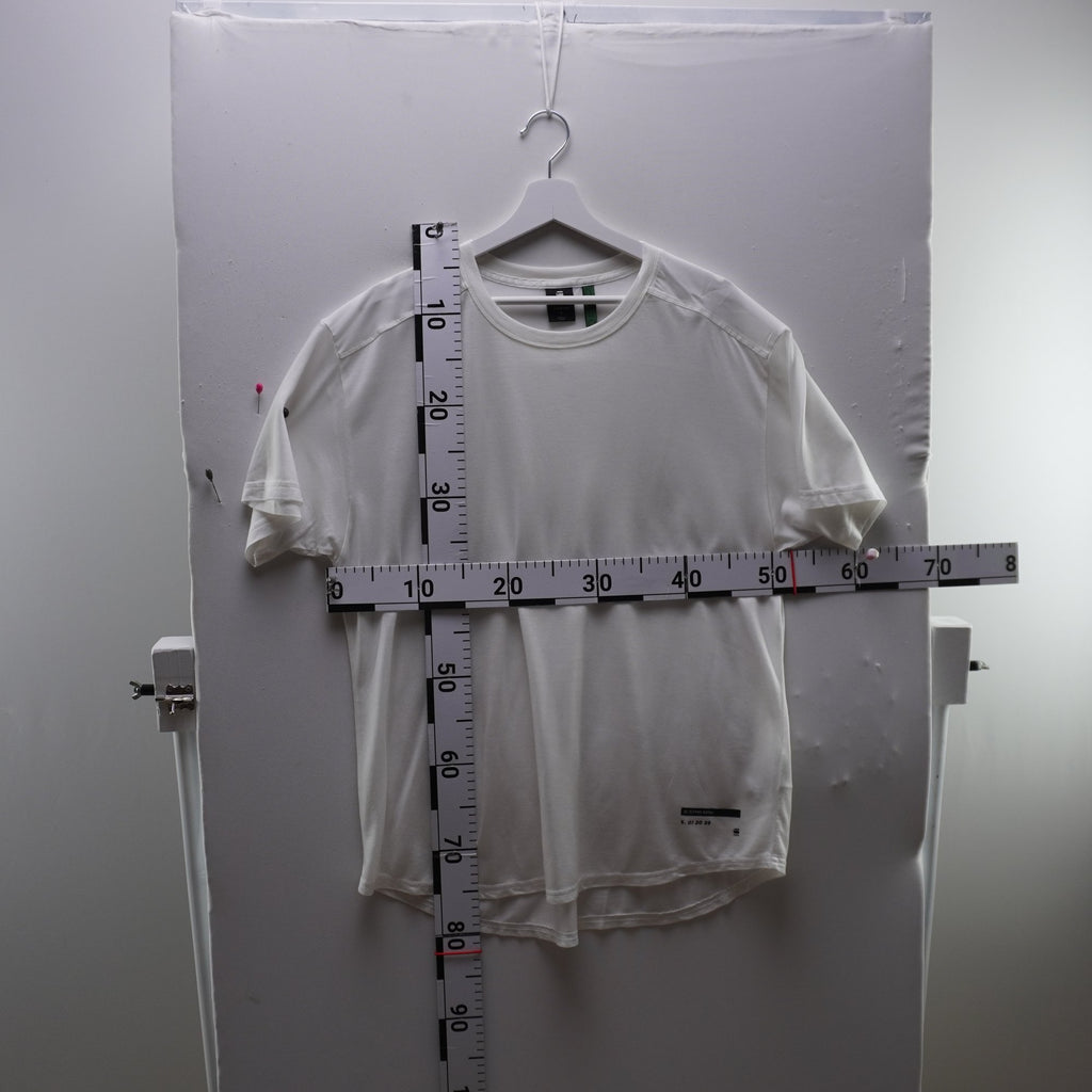 Camiseta de Manga Corta G-Star para Hombre Usada - Blanco, S