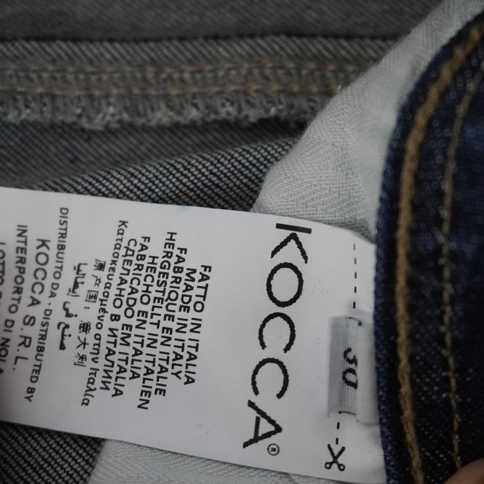 Vaqueros Kocca para Mujer Usados - Azul, Mediano (M)