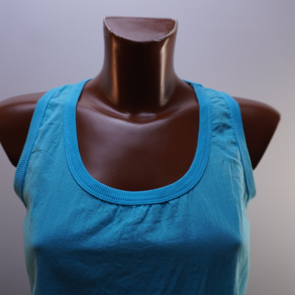 Camiseta sin mangas MNG para Mujer Usada - Azul, S