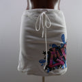 Falda Calvin Klein para Mujer Usada - Blanca, Grande (L)