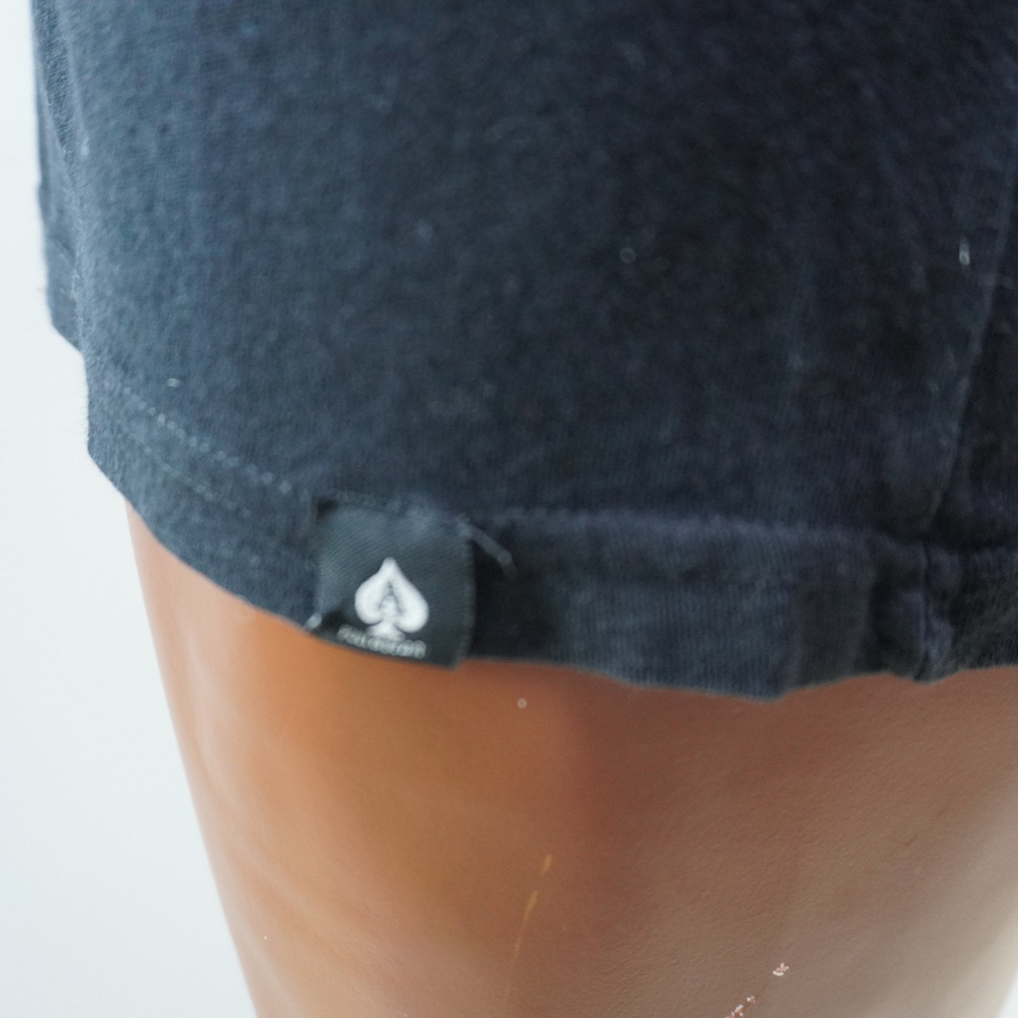 Camiseta de Manga Corta Pull & Bear para Hombre Usada - Negra, S