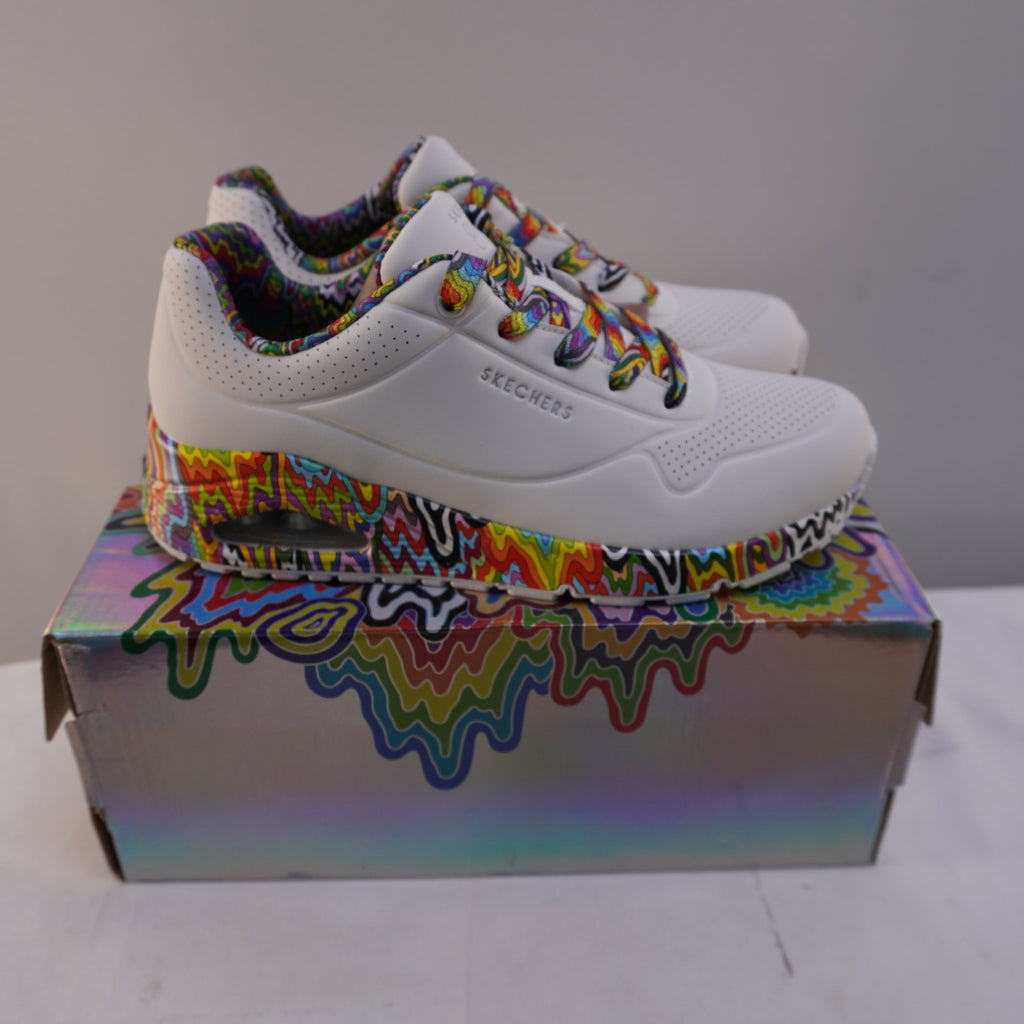 Zapatillas Skechers para Mujer Usadas - Multicolor, 37.5