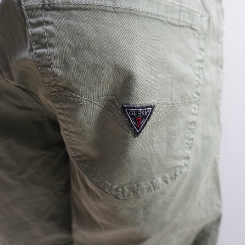 Pantalones Cortos Vaqueros Guess para Hombre Usados - Verde, M