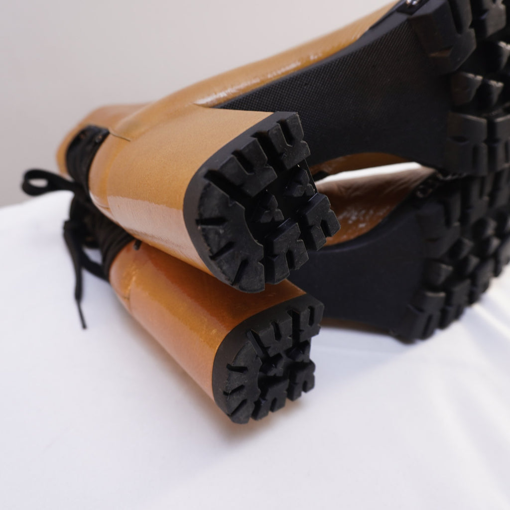 Botas Jeannot para Mujer Usadas - Marrón, Talla 38