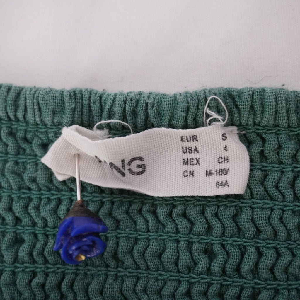 Vestido MNG para Mujer Usado - Verde, Pequeño (S)