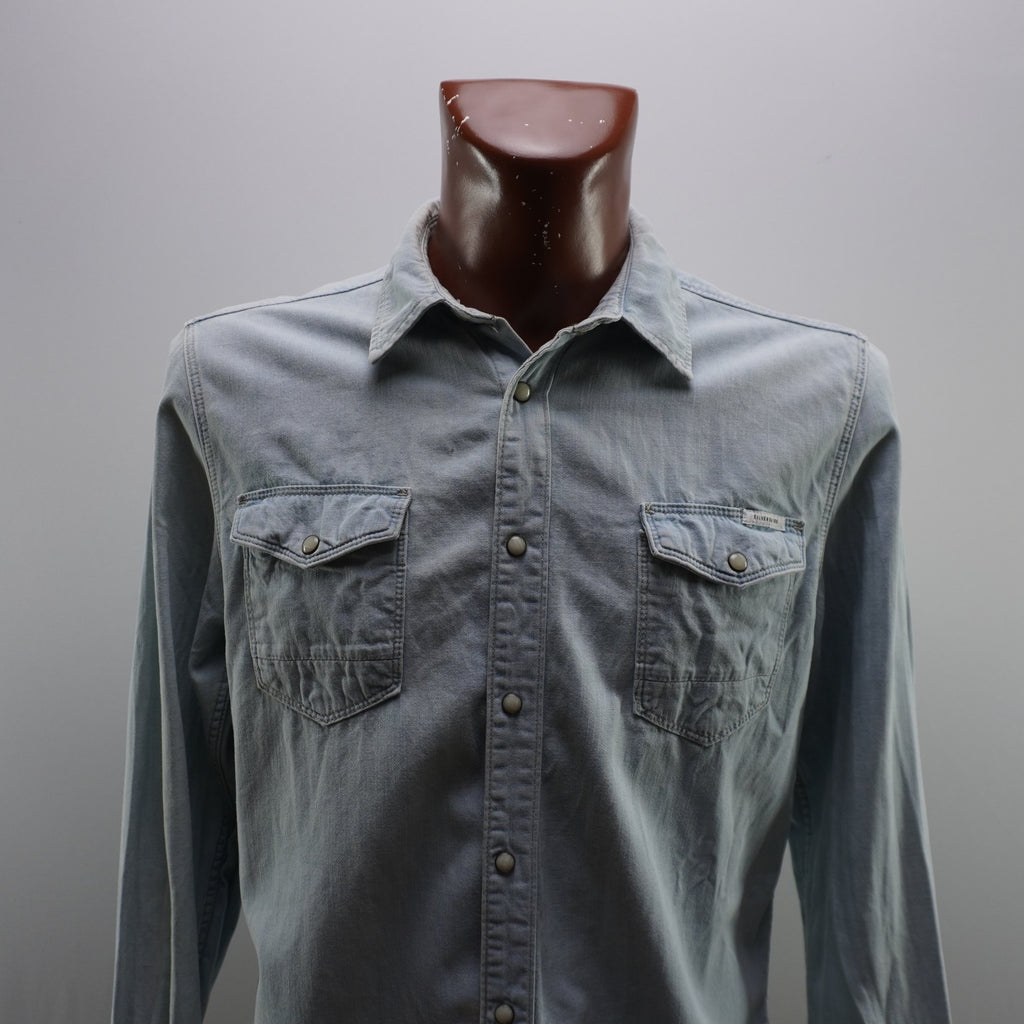 Camisa Silver Creek para Hombre Usada - Azul, L