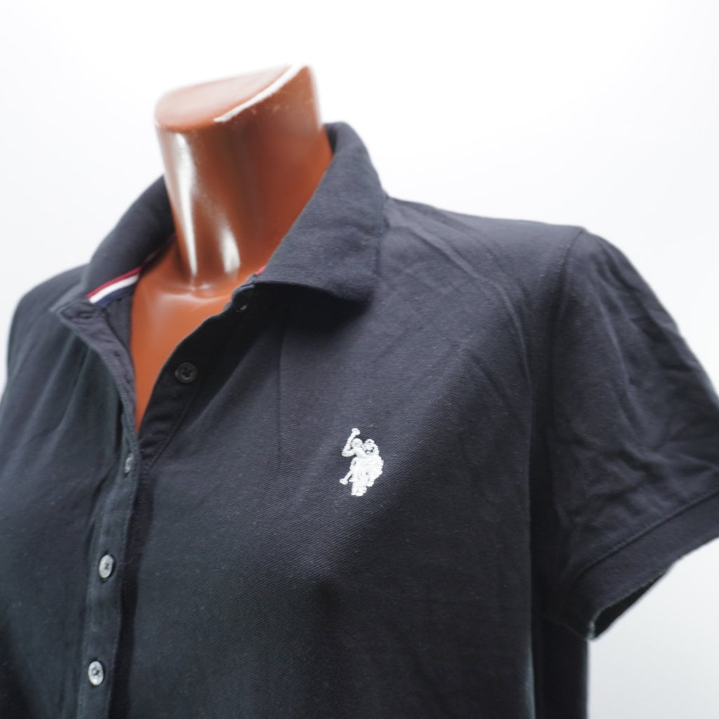 Camiseta U.S. Polo Assn. para Mujer Usada - Negra, XXL