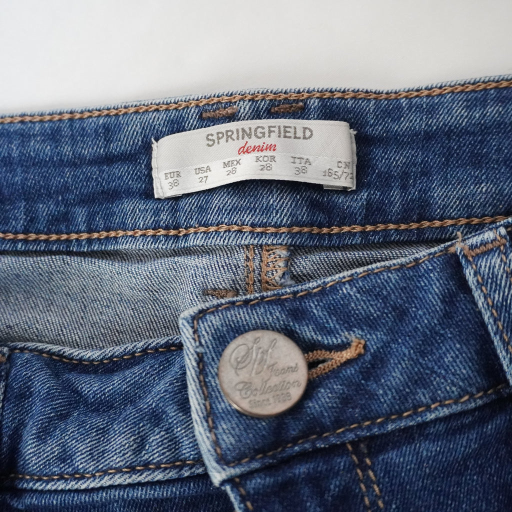 Falda Springfield para Mujer Usada - Azul, M