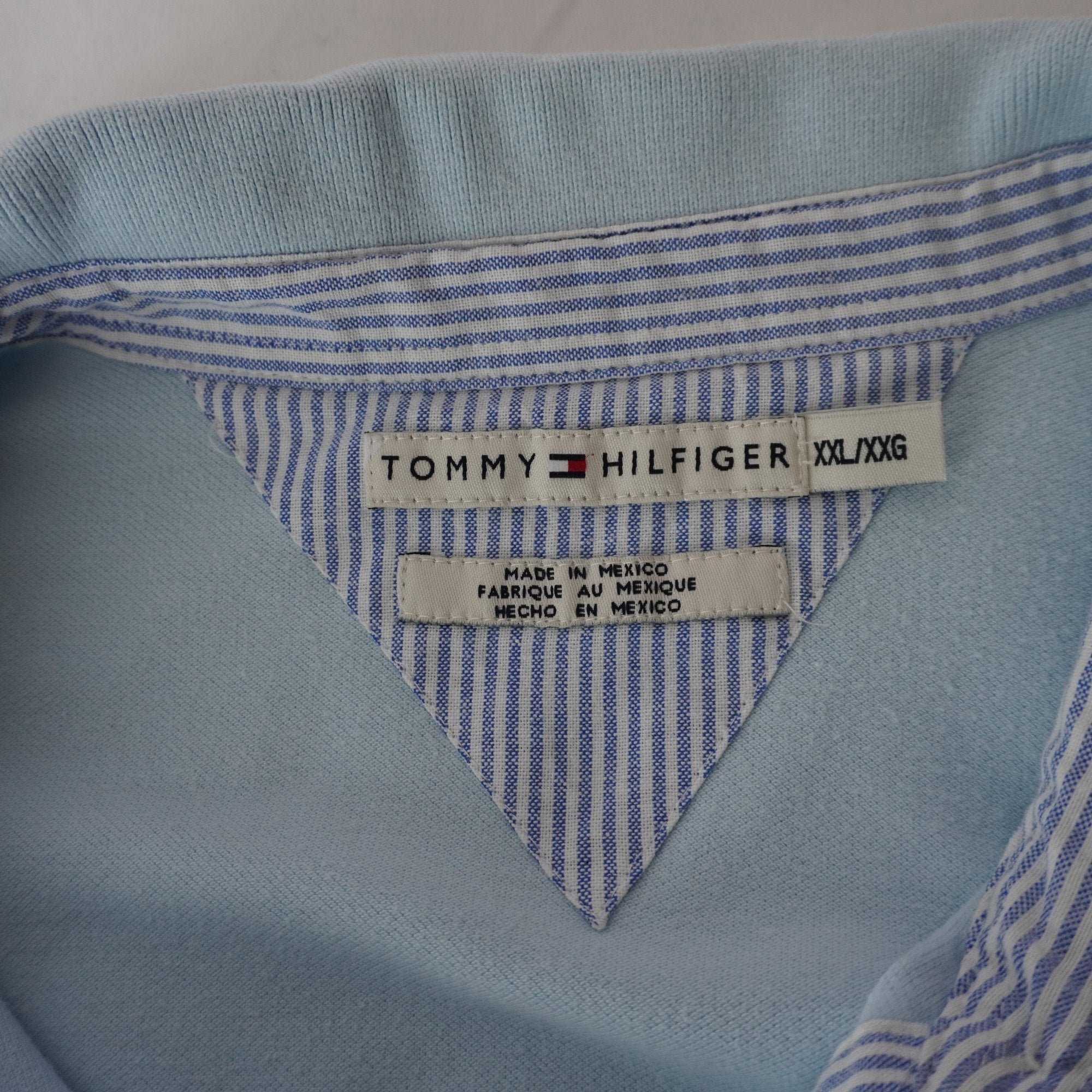 Camiseta Tommy Hilfiger para Mujer Usada - Azul, XXL