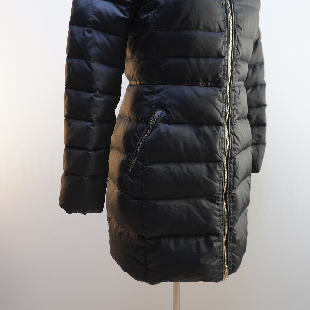Parka Massimo Dutti para Mujer Usada - Negra, Pequeño (S)