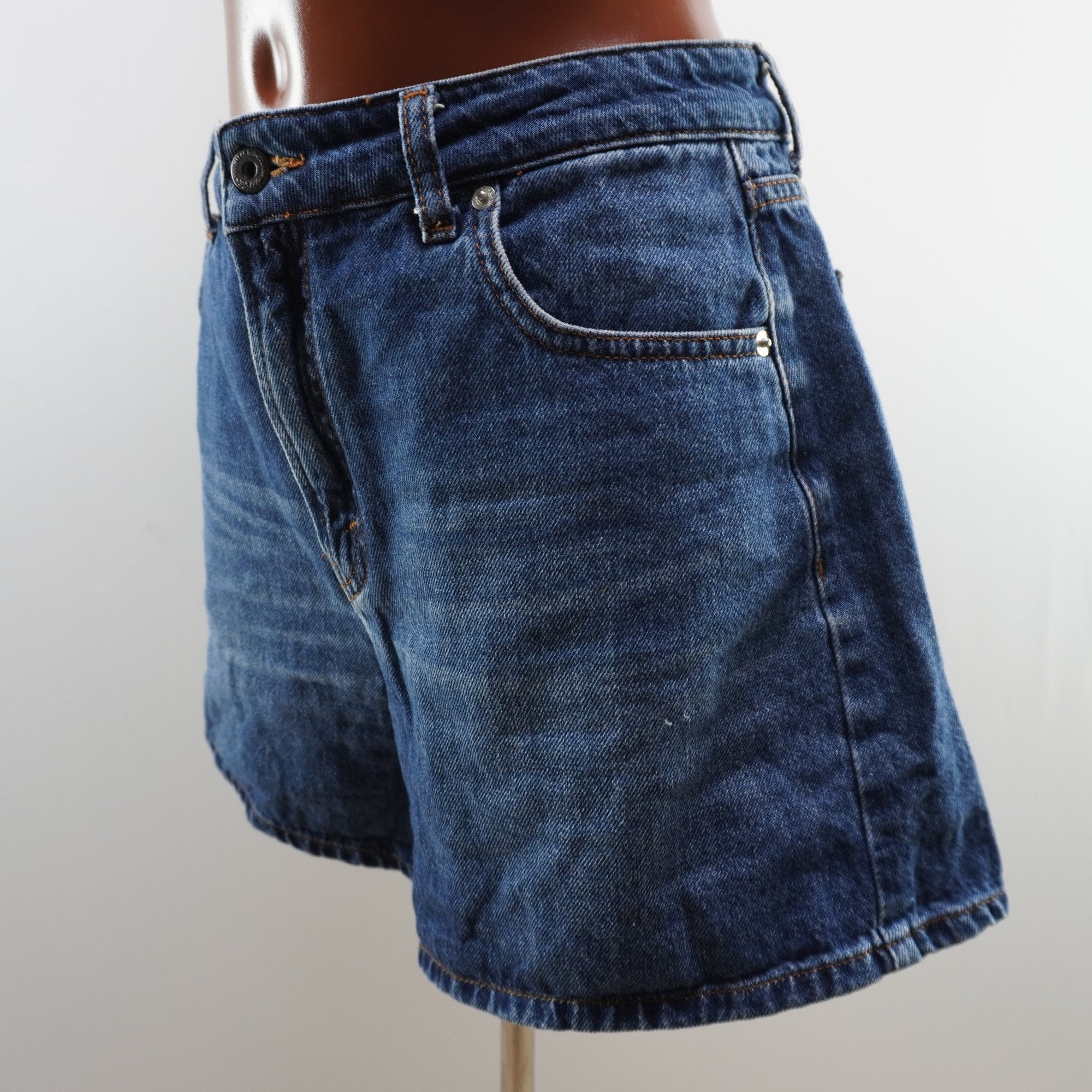 Pantalones Cortos Vaqueros Pull & Bear para Mujer Usados - Azul, L