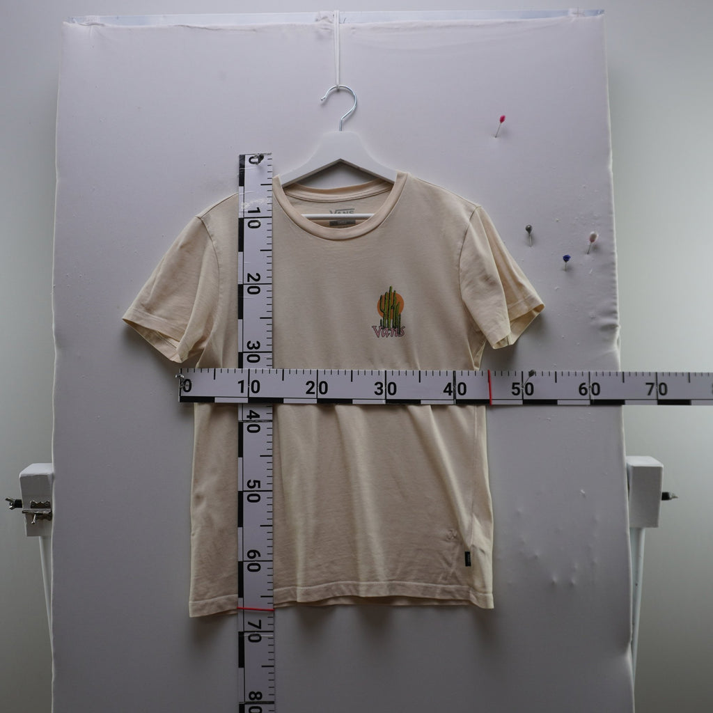 Camiseta Vans para Mujer Usada - Beige, S
