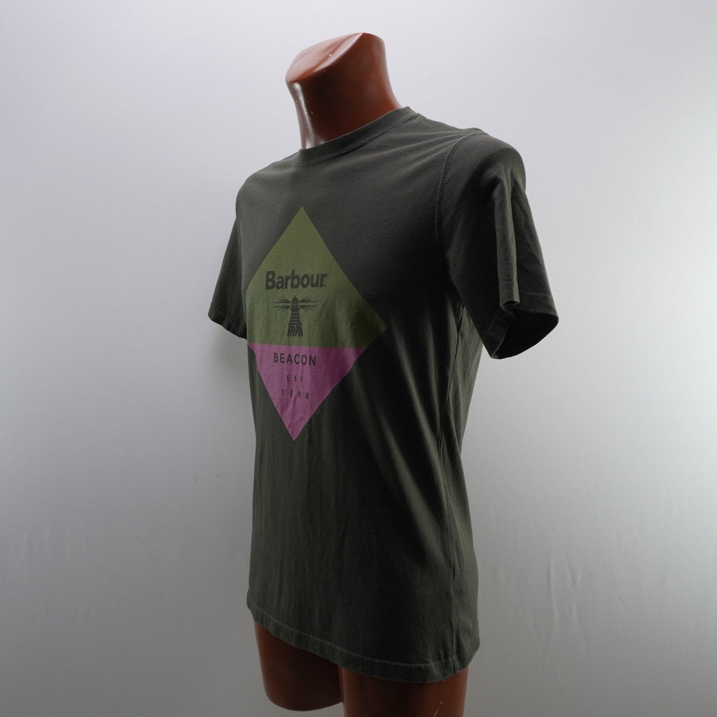 Camiseta Barbour para Hombre Usada - Caqui, M