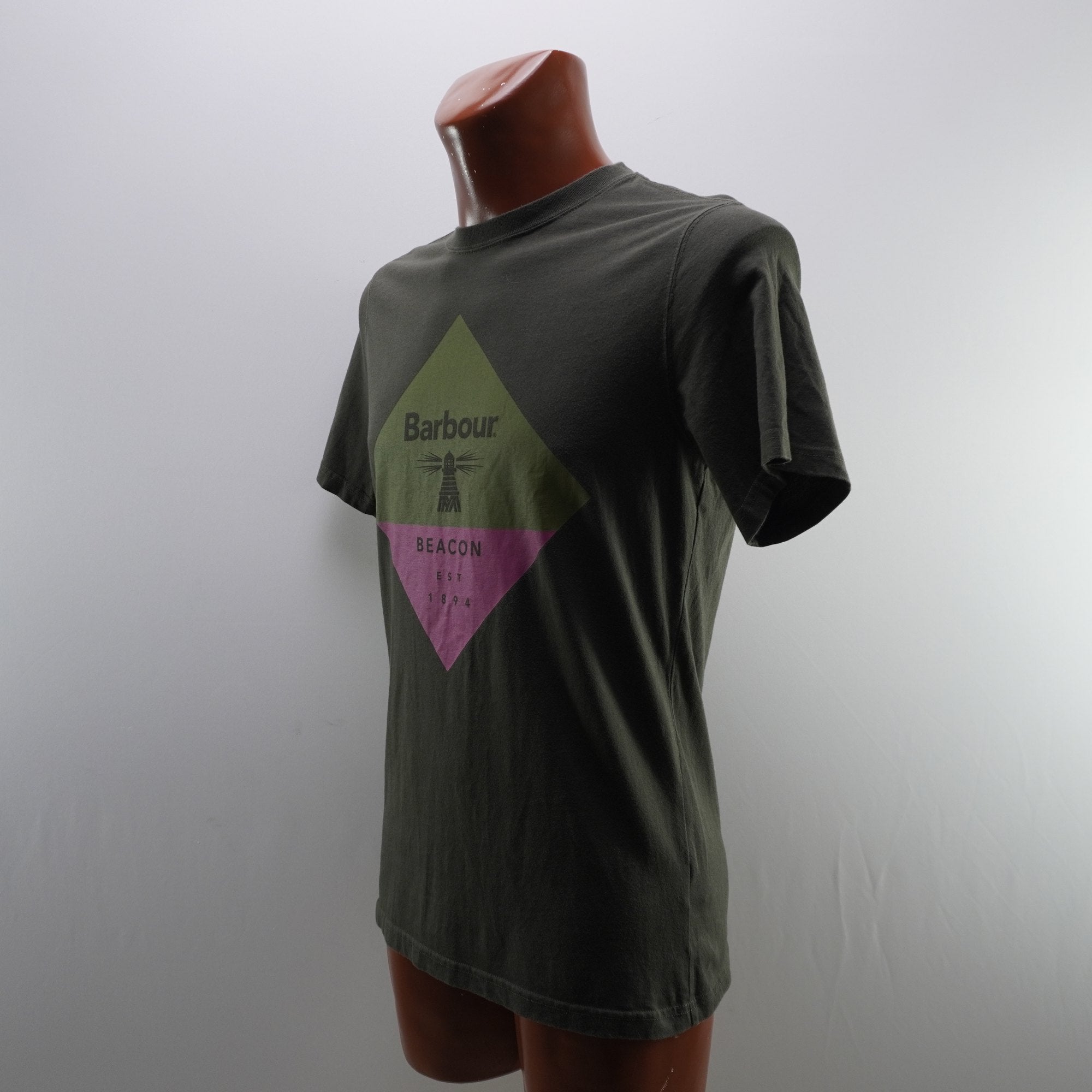 Camiseta Barbour para Hombre Usada - Caqui, M