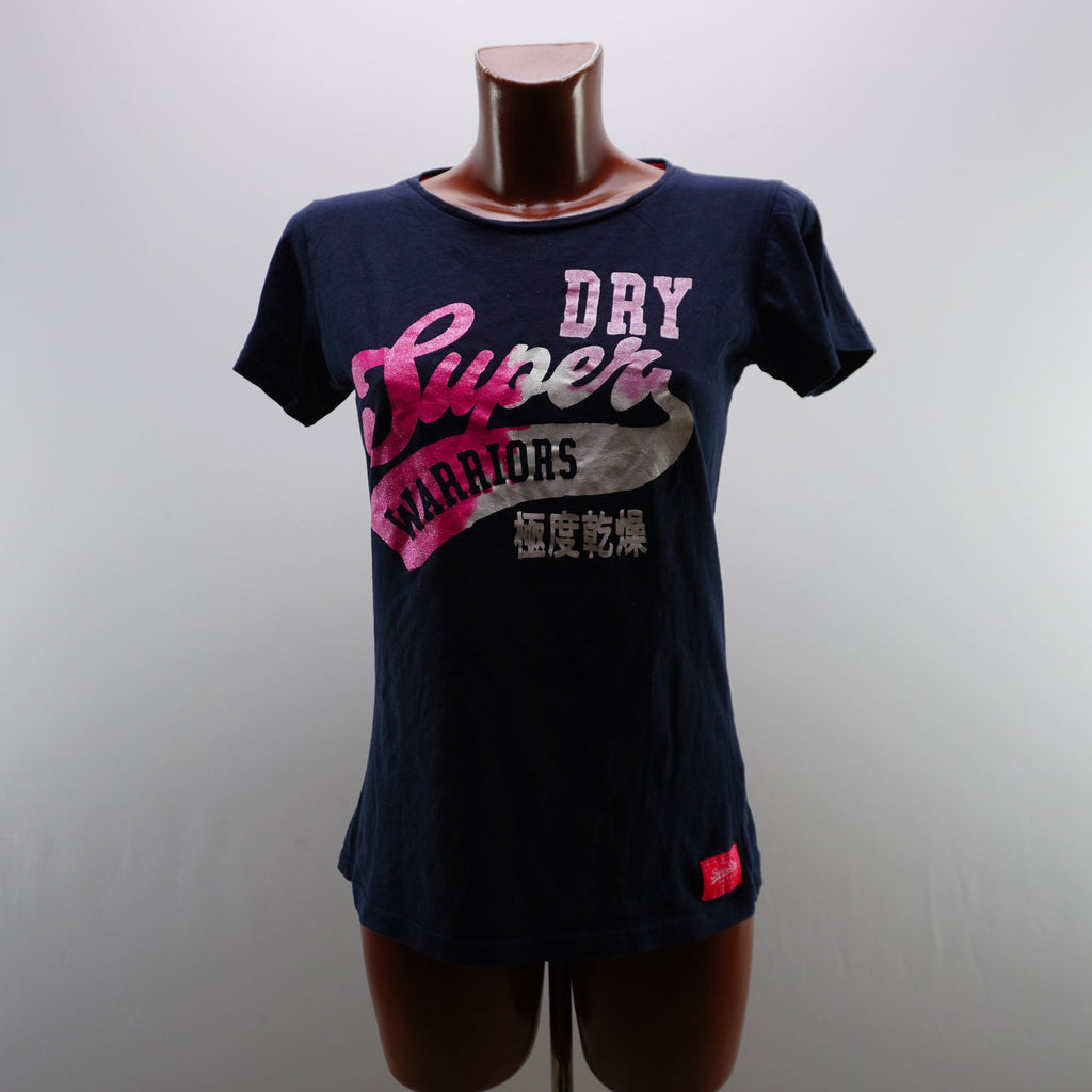 Camiseta Superdry para Mujer Usada - Azul Marino, M