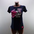 Camiseta Superdry para Mujer Usada - Azul Marino, M
