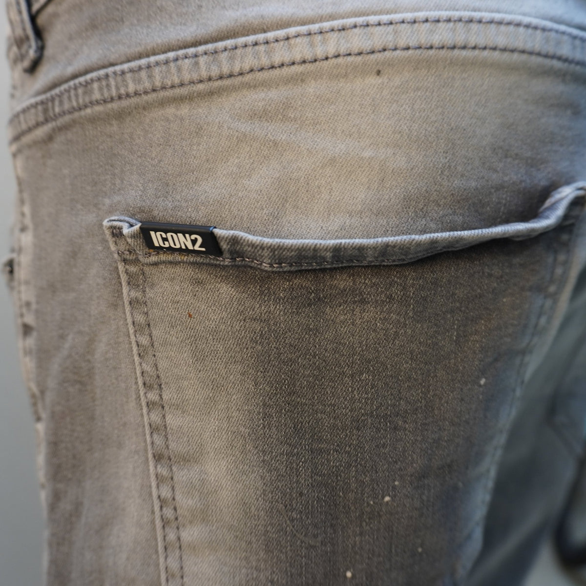 Vaqueros Dsquared2 para Hombre Usados - Gris, L