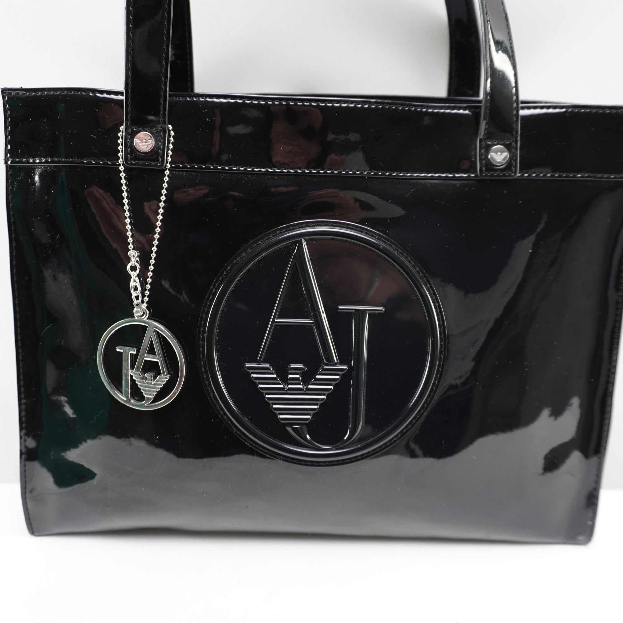 Bolso Baguette Armani Jeans para Mujeres - Negro, Adultos