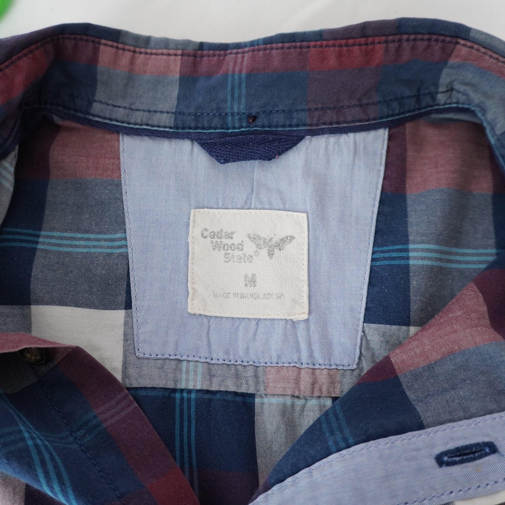 Camisa de Vestir Cedar Wood State para Hombre Usada - Multicolor, M