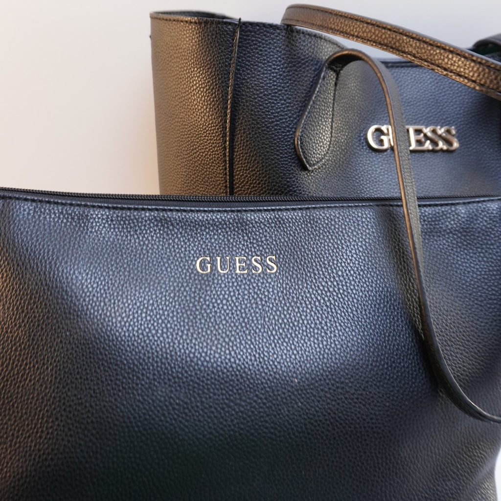 Bolso Baguette Guess para Mujer Usado - Negro