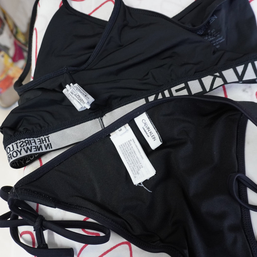 Vestido de Baño Calvin Klein para Mujer Usado - Negro, M