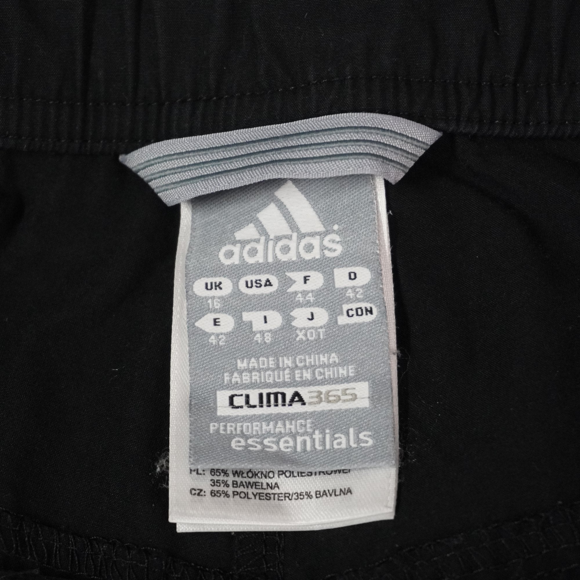Pantalones de Franela Adidas para Mujer Usados - Negro, XXL