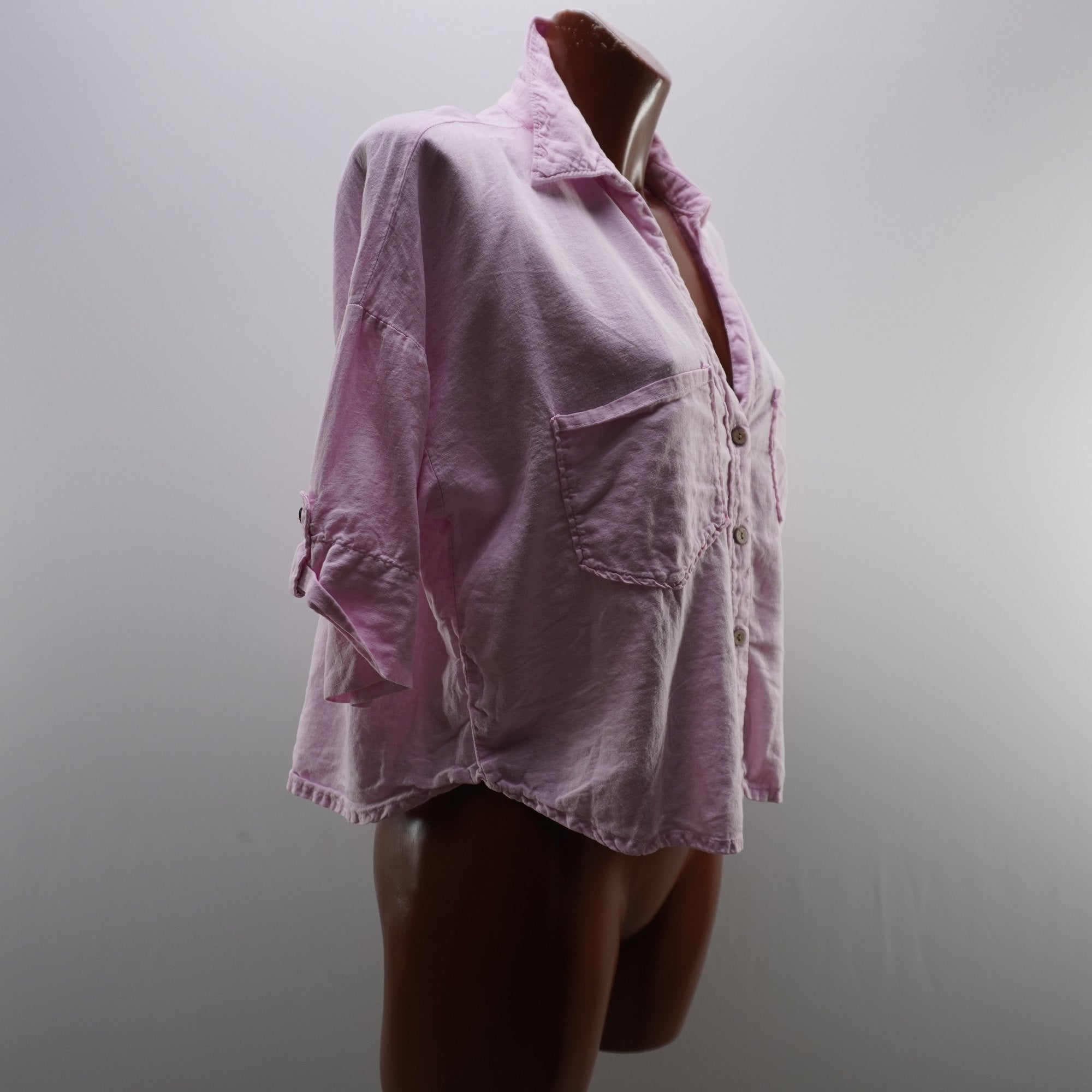 Camisa Zara para Mujer Usada - Rosa, L