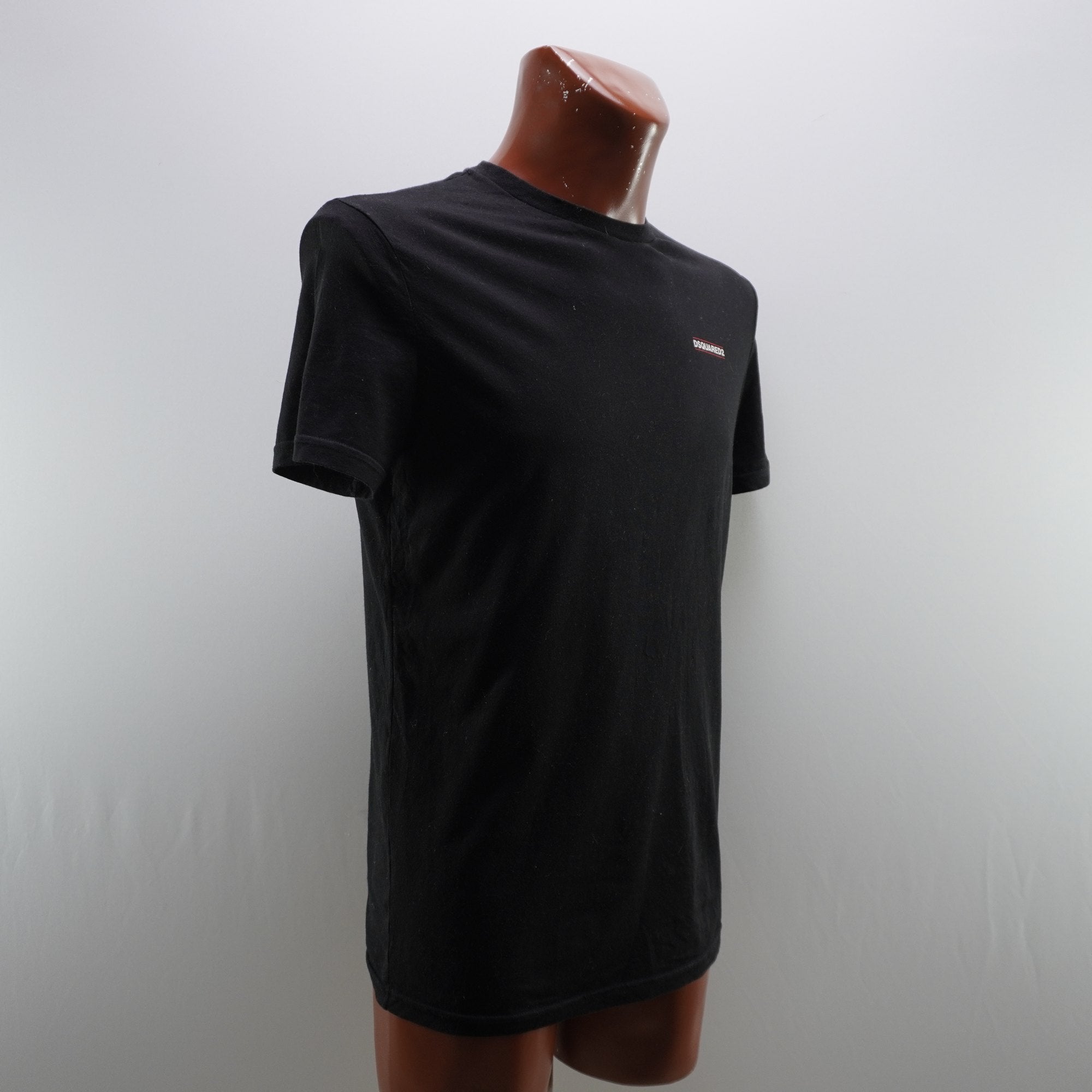 Camiseta de Manga Corta Dsquared2 para Hombre Usada - Negro, M