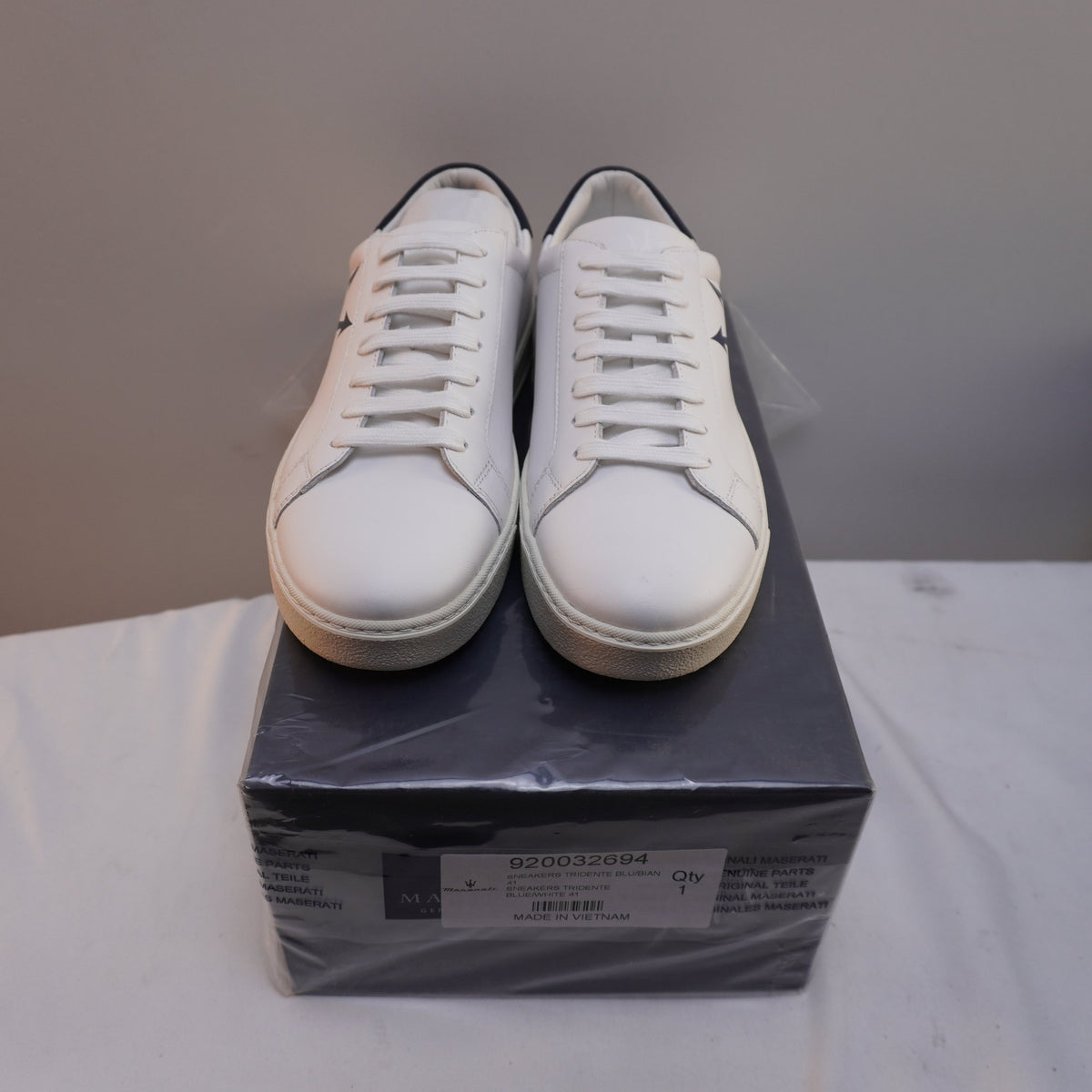 Zapatillas Masseratti para Hombre Usadas - Blanco, Talla 41