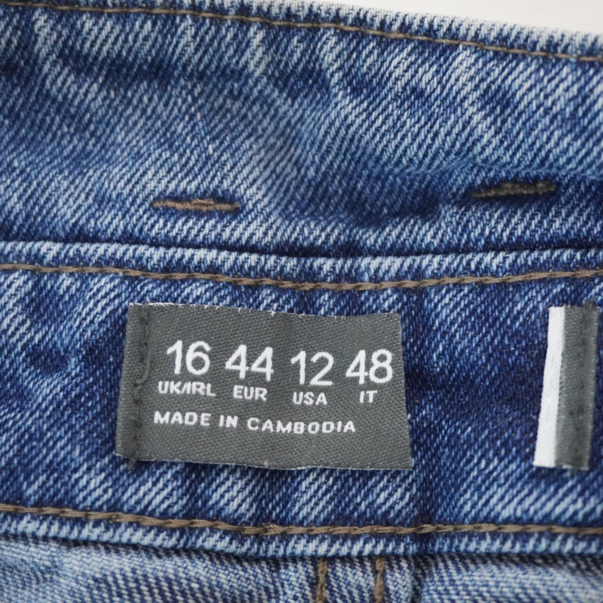 Pantalones Cortos Vaqueros Denim.Co para Mujer Usados - Azul, XXL